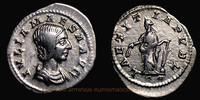 Roman Empire Denarius Julia Maesa, syrische Münzstätte, Denar, RIC 261.