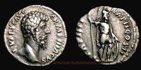 Roman Empire Denarius Lucius Verus, Rom, Denar, RIC 515.