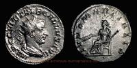 Roman Empire Antoninianus 251-253 AD., Trebonianus Gallus, Mailand, Antoninian, RIC 69.
