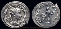Roman Empire Antoninianus Volusian, Rom, Antoninian, RIC 177.