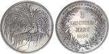 Deutsch-Neuguinea 5 Mark 1894  Prachtexemplar, fast stgl