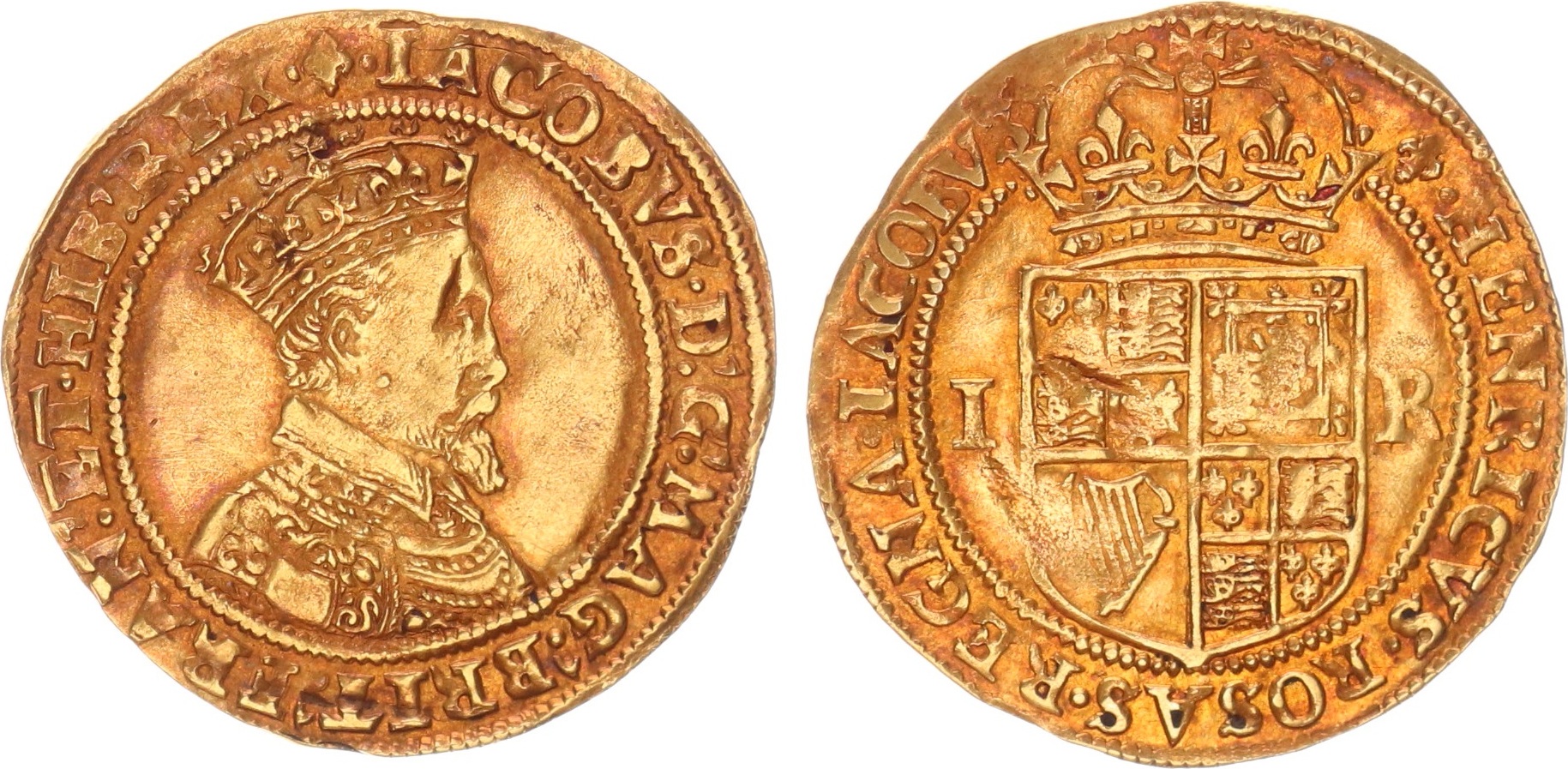Großbritannien Double Crown o.Jahr 1604/1605 James I. 16031625 ssvz