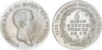 Brandenburg-Preussen 1/6 Taler 1813 Berlin Friedrich Wilhelm III. 1797-1840 -