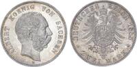 Sachsen 2 Mark 1888 Albert 1873-1902 -