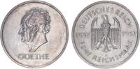 Weimarer Republik 5 Reichsmark 1932 A zum 100. Todestag Goethes (28. März 1832) -