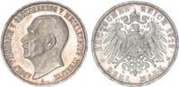 Mecklenburg-Strelitz 3 Mark 1913 Großherzog Adolf Friedrich V. 1904-1914 -