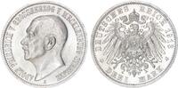 Mecklenburg-Strelitz 3 Mark 1913 Großherzog Adolf Friedrich V. 1904-1914 -