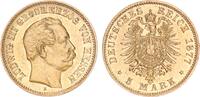 Hessen 5 Mark 1877 Ludwig III. 1848-1877 -