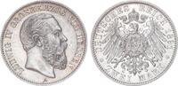 Hessen 2 Mark 1891 Ludwig III. 1848-1877 -