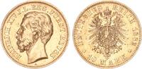 Reuss 10 Mark 1882 Fürst Heinrich XIV. 1867-1913 vz mit leichter Goldpat... 12500,00 EUR kostenloser Versand