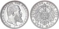 Württemberg 2 Mark 1899 König Wilhelm II. 1891-1918 -