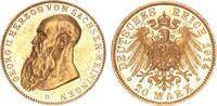 Sachsen-Meiningen 20 Mark 1914 Herzog Georg II. 1866-1914 -