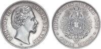 Bayern 2 Mark 1876 Ludwig II. 1864-1886 -