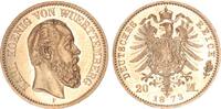 Württemberg 20 Mark 1873 König Karl 1864-1891 -