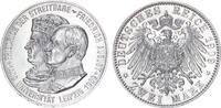 Sachsen 2 Mark 1909 Friedrich August III. 1904-1918 -