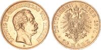 Hessen 20 Mark 1874 Ludwig III. 1848-1877 vz
