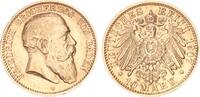 Baden 10 Mark 1907 Großherzog Friedrich I. 1852-1907 -