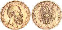 Sachsen-Meiningen 20 Mark 1882 Herzog Georg II. 1866-1914 -