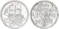 Danzig 1/2 Gulden 1923 Freie Stadt Danzig -