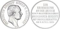 Sachsen 2 Mark 1905 Münzbesuch König Friedrich August III. 1904-1918 -
