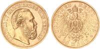 Hessen 20 Mark 1892 Großherzog Ludwig IV. 1877-1892 -