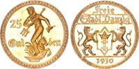 Danzig Freie Stadt Danzig 25 Gulden 1930  Prachtexemplar, fast stgl