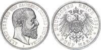 Sachsen-Coburg-Gotha 5 Mark 1895 Herzog Alfred 1893-1900 Prachtexemplar,... 4950,00 EUR kostenloser Versand