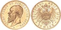 Schaumburg-Lippe 20 Mark 1904 Fürst Albrecht Georg 1893-1911 -