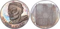 Sachsen-Anhalt Silbermedaille Martin Luther -