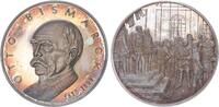 Preußen Silbermedaille Otto von Bismark -