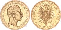 Preußen 10 Mark 1889 Kaiser Wilhelm II. 1888-1918 vz 7950,00 EUR kostenloser Versand