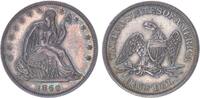 USA Half Dollar 1860 Philadelphia Seated Liberty vz+ mit schöner, alter ... 495,00 EUR  zzgl. 5,00 EUR Versand