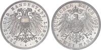 Lübeck 2 Mark 1905 Freie und Hansestadt Lübeck Prachtexemplar, fast stgl 345,00 EUR  zzgl. 5,00 EUR Versand
