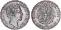 Bayern 2 Mark 1883 König Ludwig II. 1864-1886 vz mit schöner Patina 695,00 EUR kostenloser Versand