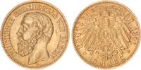Baden 10 Mark 1901 Großherzog Friedrich I. 1852-1907 vz-st mit leichter ... 485,00 EUR  zzgl. 5,00 EUR Versand