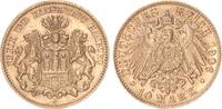 Hamburg 10 Mark 1906 Freie und Hansestadt Hamburg vz-st 550,00 EUR kostenloser Versand