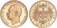 Baden 10 Mark 1909 Großherzog Friedrich II. 1907-1918 Prachtexemplar, fa... 1250,00 EUR kostenloser Versand