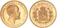 Norwegen 20 Kroner 1886 Kongsberg König Oskar II. 1872-1905 vz-st 1150,00 EUR kostenloser Versand