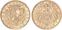 Bremen 10 Mark 1907 Freie und Hansestadt Bremen vz-st 2495,00 EUR kostenloser Versand