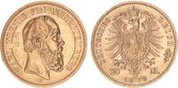 Württemberg 20 Mark 1872 König Karl 1864-1891 -