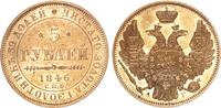 Russland 5 Rubel 1846 St. Petersburg Zar Nikolaus I. 1825-1855 -