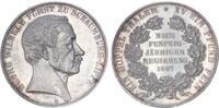 Schaumburg-Lippe Doppeltaler 1857 F&uuml;rst Georg Wilhelm 1807-1860 Prachtex... 1250,00 EUR kostenloser Versand