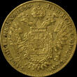 ITALY 1/2 sovrano 1835 M Francis I