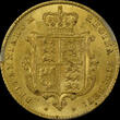 Great Britain 1/2 Sovereign 1853 Victoria shield MS62 PCGS