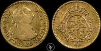 Spain 1/2 Escudo 1786 Charles III  400,00 EUR  zzgl. 20,00 EUR Versand