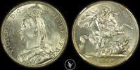 G.BRITAIN CROWN 1889 Victoria NGC MS 62 700,00 EUR  zzgl. 30,00 EUR Versand