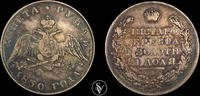 Russia Rouble 1830 Double eagle  300,00 EUR  zzgl. 20,00 EUR Versand