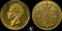 Great Britain 1/2 sovereign George IV -