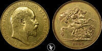 Great Britain 5 pounds Edward VII -