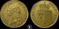 FRANCE 2L'OR 1786A Louis XVI NGC AU 50 2500,00 EUR  zzgl. 30,00 EUR Versand